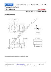 67-21-YSC-C2U2AABPE-2T8-AM Datasheet Page 9