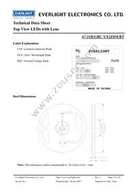 67-21B/GBC-YX2Z0M/BT Datasheet Page 6
