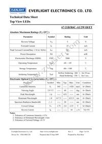 67-21B/R6C-AU2W1B/ET Datasheet Page 3