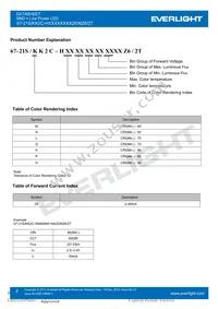 67-21S/KK2C-H3030M31N42936Z6/2T Datasheet Page 2