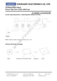 67-31B/B7C-AV2X1MZ3/BT Datasheet Page 7