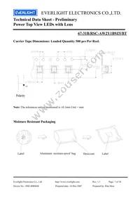 67-31B/RSC-AW2Y1B9Z5/BT Datasheet Page 7