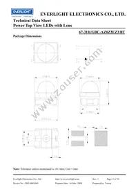 67-31H/GBC-AZ0Z2EZ3/BT Datasheet Page 2