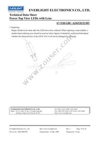 67-31H/GBC-AZ0Z2EZ3/BT Datasheet Page 10