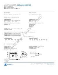 686LMU450M2BD Datasheet Cover