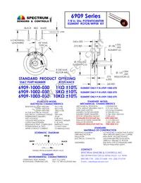 6909-1002-030 Datasheet Cover