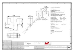 696105003002 Datasheet Cover