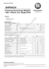 6HP04CH-TL-W Datasheet Cover