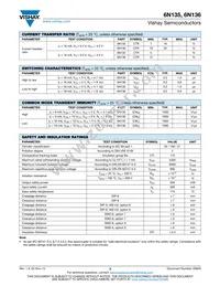 6N136-X016 Datasheet Page 3