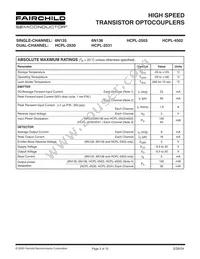 6N136SD Datasheet Page 2