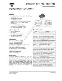 6N137-X009T Datasheet Cover
