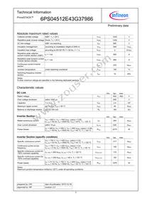 6PS04512E43G37986NOSA1 Datasheet Page 2