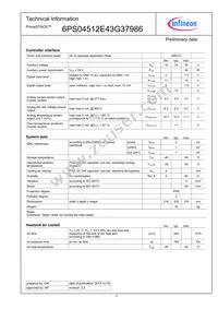 6PS04512E43G37986NOSA1 Datasheet Page 3