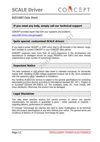 6SD106EI Datasheet Page 12