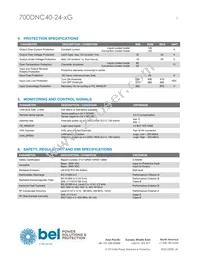 700DNC40-24-8G Datasheet Page 3