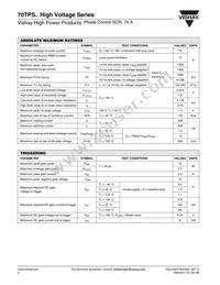 70TPS16 Datasheet Page 2