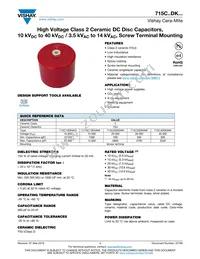 715C30DKT5 Datasheet Cover