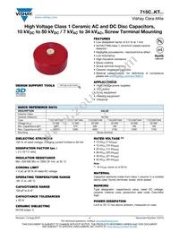 715C40KTD10 Datasheet Cover