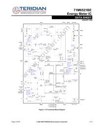 71M6521BE-IGTR/F Datasheet Page 8