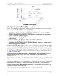71M6533-IGTR/F Datasheet Page 14