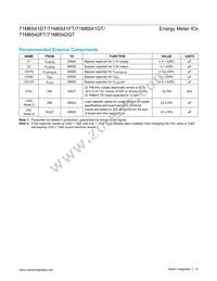 71M6542GT-IGTR/F Datasheet Page 13