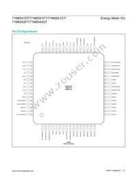 71M6542GT-IGTR/F Datasheet Page 14