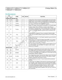 71M6542GT-IGTR/F Datasheet Page 16