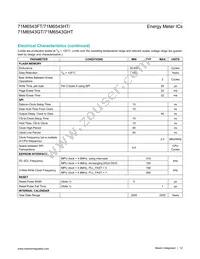 71M6543HT-IGTR/F Datasheet Page 12