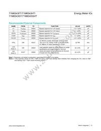 71M6543HT-IGTR/F Datasheet Page 13