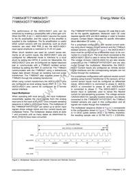 71M6543HT-IGTR/F Datasheet Page 23