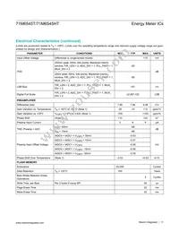 71M6545T-IGTR/F Datasheet Page 11