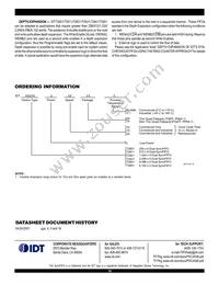 72841L15PFG Datasheet Page 16