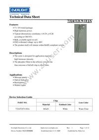 7324/T2C9-1FJA Datasheet Cover