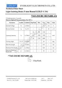 7343-2SURC/H2/S400-A8 Datasheet Page 3