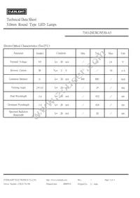 7343-2SURC/S530-A3 Datasheet Page 3