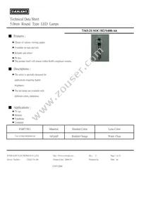 7343-2USOC/H2/S400-A6 Datasheet Cover