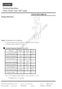 7343-2USOC/S400-A8 Datasheet Page 2