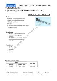 7343-2UYC/H2/S530-A4 Datasheet Cover