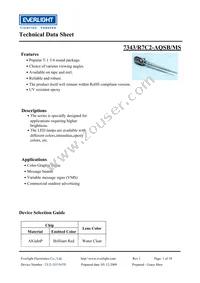 7343/R7C2-AQSB/MS Datasheet Cover