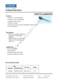 7343-Y7C2-AQSB-P-MS Datasheet Cover