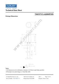 7343-Y7C2-AQSB-P-MS Datasheet Page 2