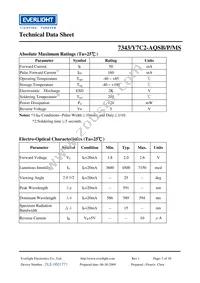 7343-Y7C2-AQSB-P-MS Datasheet Page 3