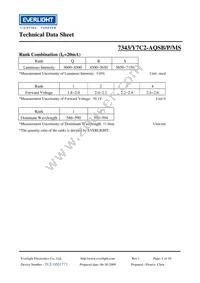 7343-Y7C2-AQSB-P-MS Datasheet Page 4