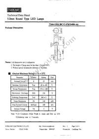 7344-15SUBC/C470/S400-A6 Datasheet Page 3