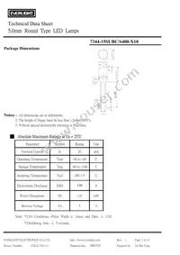 7344-15SUBC/S400-X10 Datasheet Page 2