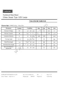 7344-15SUBC/S400-X10 Datasheet Page 3