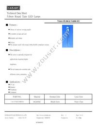 7344-15UBGC/S400-X9 Datasheet Cover