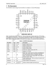 73M1903C-IMR/F Datasheet Page 4