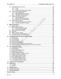 73M1916-IVTR/F Datasheet Page 3