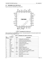 73M1916-IVTR/F Datasheet Page 10